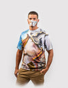 "Lovers Kiss" Face Mask - Constantino Artwork inspired by the artistry of Anton Brzezinski