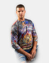 "Three Graces " Long Sleeve Shirt - Constantino Artwork inspired by the artistry of Anton Brzezinski